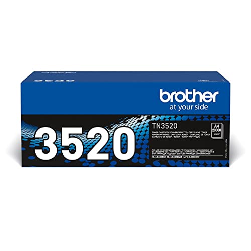 Brother Original Tonerkassette TN-3520 schwarz (für Brother HL-L6400DW, HL-L6400DWTT, MFC-L6900DW) von Brother