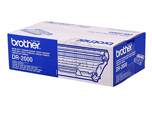 Brother Original Trommeleinheit DR-2000 (für Brother DCP-7010, DCP-7010L, FAX-2820, HL-2030, FAX-2920, DCP-7025, HL-2040, HL-2070N, MFC-7225N, MFC-7420, MFC-7820N) von Brother