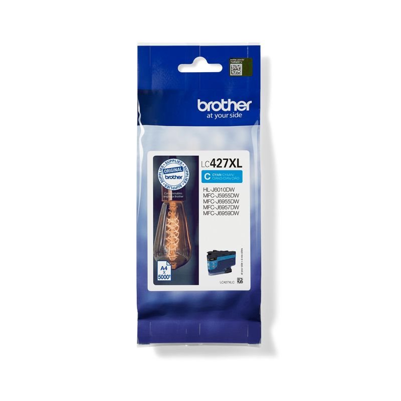 Brother Original XL Tinte cyan - LC427XLC Brother Original XL Tinte cyan - LC427XLC von Brother