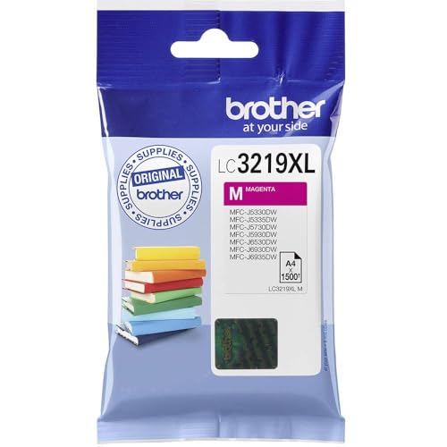 Brother BA76220 Original XL-Tintenpatrone LC-3219XLM magenta (für Brother MFC-J5330DW, MFC-J5335DW, MFC-J5730DW, MFC-J5930DW, MFC-J6530DW, MFC-J6930DW, MFC-J6935DW) von Brother