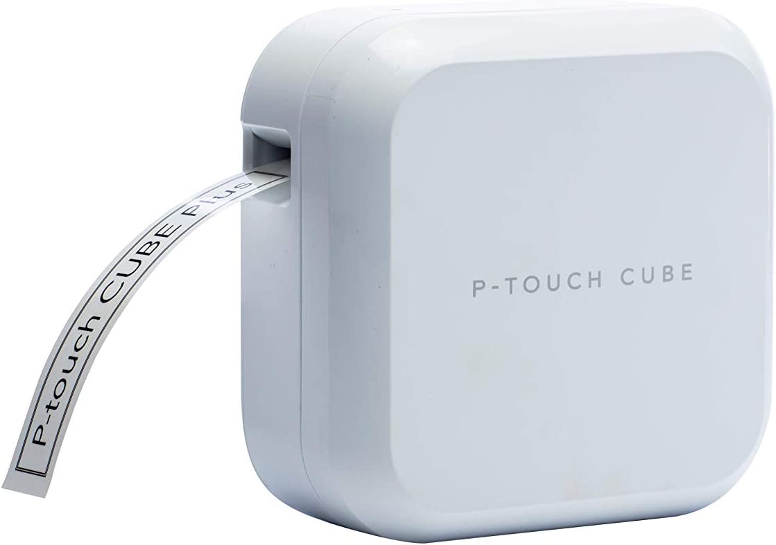 Brother P-Touch Cube Plus PT-P710BT - Etikettendrucker - Thermal Transfer - Rolle (2,4 cm) - 180 x 360 dpi - bis zu 20 mm/Sek. - USB 2.0, Bluetooth 2.1 EDR - automatisches Schneiden (PTP710BTHZ1) von Brother