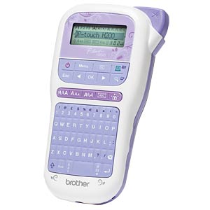 Brother P-touch H200 Handheld Beschriftungsgerät (PTH200ZG1) von Brother