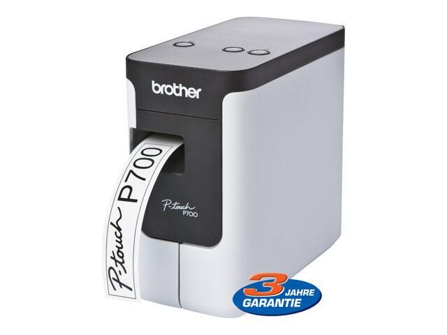 Brother P-touch P700 Beschriftungsgerät (PTP700ZG1) von Brother