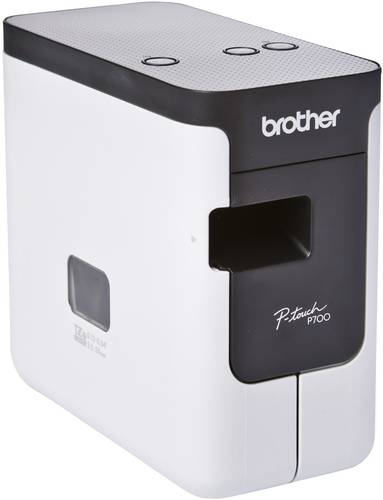 Brother P-touch P700 Beschriftungsgerät Geeignet für Schriftband: HSe, TZe 3.5 mm, 6 mm, 9 mm, 12 von Brother