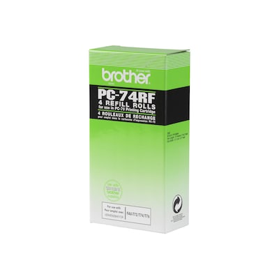 Brother PC74RF Farbband schwarz 4-fach 576 Seiten Thermofax Brother PC74RF Farbband schwarz 4-fach 576 Seiten Thermofax von Brother