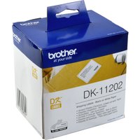 Brother PT Etiketten DK11202  weiss  62x100mm  300 St. Rolle von Brother