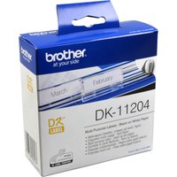 Brother PT Etiketten DK11204  weiss  17x54mm  400 St. Rolle von Brother