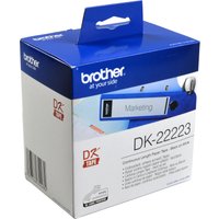 Brother PT Etiketten DK22223  weiss  50mm x 30,48m  Rolle von Brother