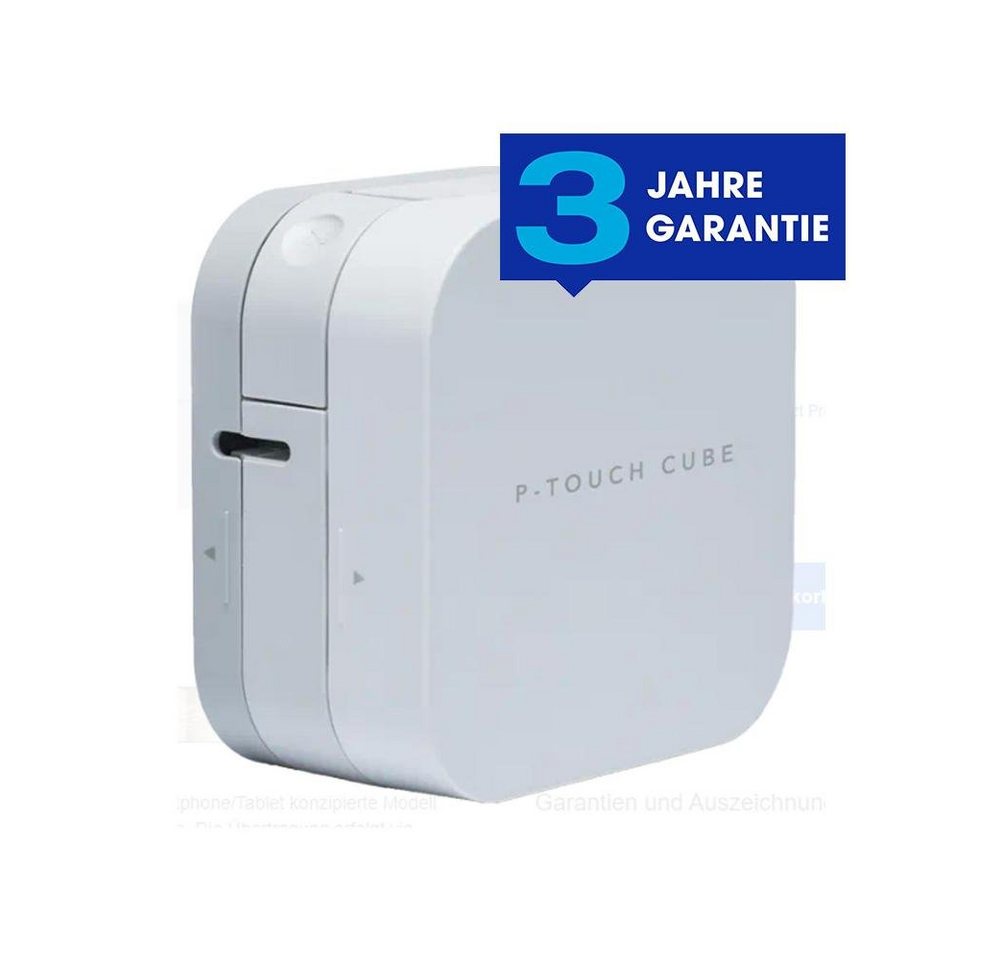 Brother PT-P300BT P-Touch Cube Etikettendrucker Etikettendrucker Brother PT-P300BT P-Touch Cube Etikettendrucker Etikettendrucker von Brother