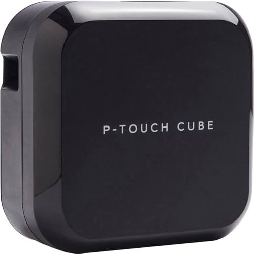 Brother P-touch CUBE Plus Beschriftungsgerät (für 3,5 bis 24 mm breite TZe-Schriftbänder, USB- und Bluetooth-Schnittstelle), schwarz Brother P-touch CUBE Plus Beschriftungsgerät (für 3,5 bis 24 mm breite TZe-Schriftbänder, USB- und Bluetooth-Schnittstelle), schwarz von Brother