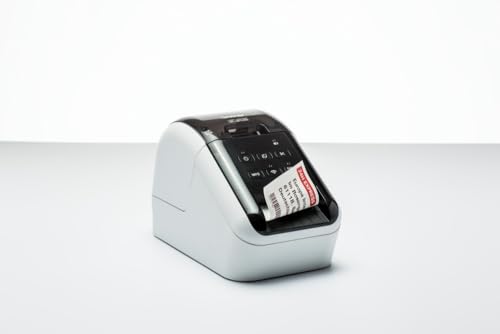 Brother QL-810Wc - Professioneller WLAN-Etikettendrucker mit Rot-Schwarz-Druckfunktion von Brother