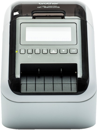 Brother QL-820NWBC Etikettendrucker Direkt Wärme Farbe 300 x 600 DPI Verkabelt & Kabellos DK (QL820NWBCZG1) von Brother