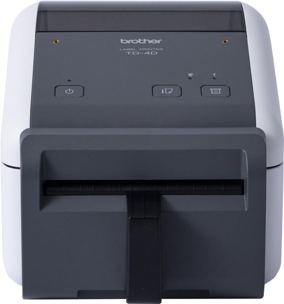 Brother TD-4420DNFC - Etikettendrucker - Thermodirekt - Rolle (10,6 cm) - 203 dpi - bis zu 203 mm/Sek. - USB 2.0, LAN, seriell - Cutter (TD4420DNFCZ1) von Brother