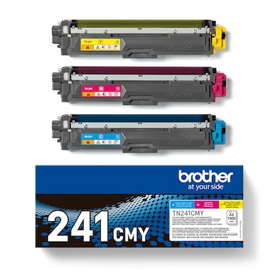 Brother TN-241C/M/Y Toner Multipack Cyan Gelb Magenta 1400 Seiten von Brother