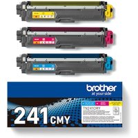 Brother TN-241C/M/Y Toner Multipack Cyan Gelb Magenta 1400 Seiten von Brother