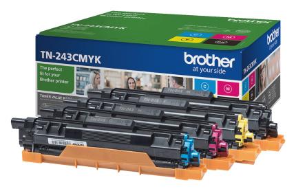 Brother TN-243CMYK - Multipack 4-Farben von Brother