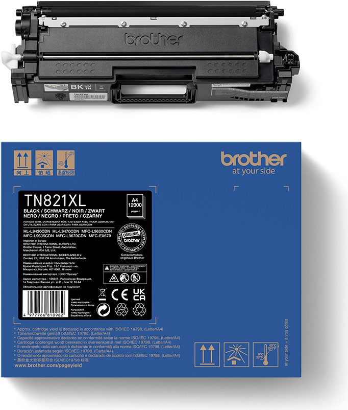 Brother TN - Sehr hohe Ergiebigkeit - Schwarz - original - Tonerpatrone Brother TN - Sehr hohe Ergiebigkeit - Schwarz - original - Tonerpatrone von Brother
