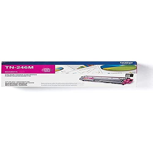 Brother TN246M Original Jumbo-Tonerkassette TN-246M magenta (für Brother HL-3142CW, HL-3152CDW, HL-3172CDW, DCP-9017CDW, DCP-9022CDW, MFC-9142CDN, MFC-9332CDW, MFC-9342CDW) von Brother