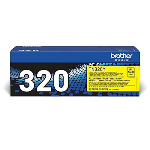 Brother TN320Y Gelb Original Toner Pack of 1 von Brother