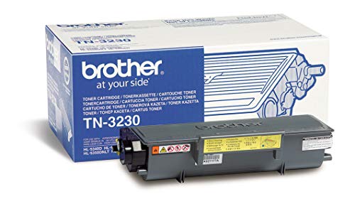 Brother TN3230 Tonerpatrone (3000 Seiten) für DCP-8085DN/HL-5340D/5350DN/5350DNLT/5370DW/5380DN/MFC-8880DN/8890DW, 980000, Schwarz, breit von Brother