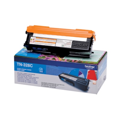 Brother TN328C Toner cyan von Brother