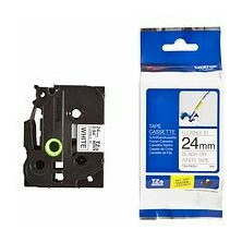 Brother TZEFX251 Flexi-Tape 24mm weiß/schwarz 8m Brother TZEFX251 Flexi-Tape 24mm weiß/schwarz 8m von Brother