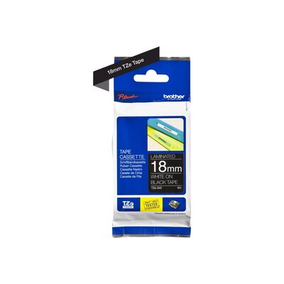 Brother TZe-345 Schriftband 18mm x 8m, weiß auf schwarz, selbstklebend Brother TZe-345 Schriftband 18mm x 8m, weiß auf schwarz, selbstklebend von Brother