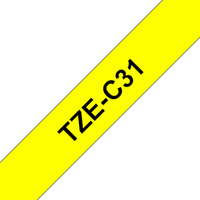 Brother TZe-C31 Schriftband schwarz auf gelb 12mm x 5m, selbstklebend Brother TZe-C31 Schriftband schwarz auf gelb 12mm x 5m, selbstklebend von Brother