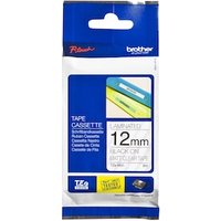 Brother TZe-M31 Schriftband, 12mm x 5m, schwarz auf transparent (matt) von Brother
