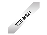 Brother TZe-M921, Schwarz auf Metallic, TZe, Brother, P-touch, 9 mm, 8 m von Brother