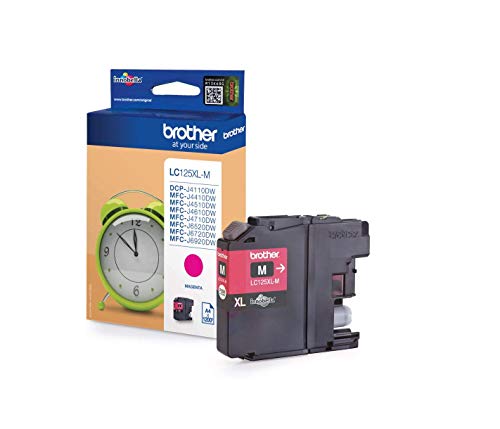 Brother Tinte LC-125XLM Original Magenta LC125XLM, Super high von Brother