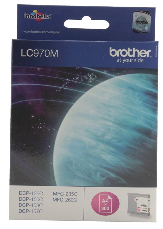 Brother Tinte magenta für DCP-135C    - LC-970M - von Brother