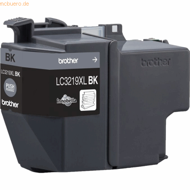 Brother Tintenpatrone Brother LC-3219XLBK schwarz (ca. 3000 Seiten) von Brother