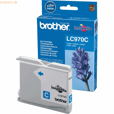 Brother Tintenpatrone Brother LC-970C cyan von Brother