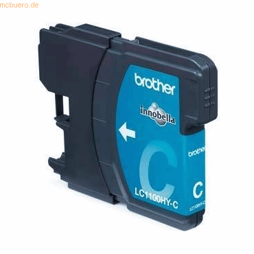 Brother Tintenpatrone Brother LC1100HYC cyan Brother Tintenpatrone Brother LC1100HYC cyan von Brother