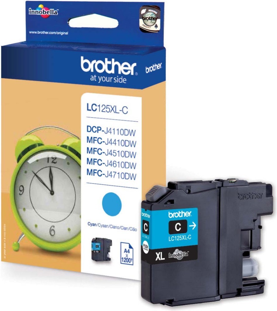 Brother Tintenpatrone XL LC-125XLC LC125XLC Brother Tintenpatrone XL LC-125XLC LC125XLC von Brother