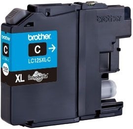 Brother Tintenpatrone XL cyan, LC125XLC Brother Tintenpatrone XL cyan, LC125XLC von Brother