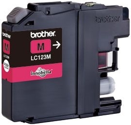 Brother Tintenpatrone magenta, LC123M von Brother