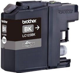 Brother Tintenpatrone schwarz, LC123BK von Brother