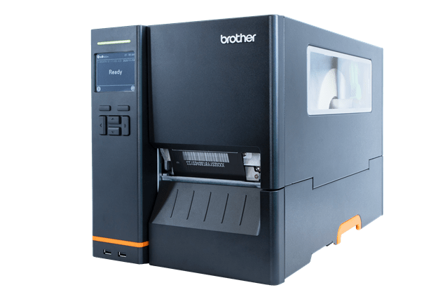 Brother Titan Industrial Printer TJ-4520TN - Etikettendrucker - Thermodirekt / Thermotransfer - Rolle (11,4 cm) - 300 dpi - bis zu 305 mm/Sek. - USB 2.0, LAN, seriell, USB-Host von Brother