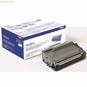 Brother Toner Brother Super Jumbo TN-3512 schwarz (ca. 12000 Seiten) von Brother