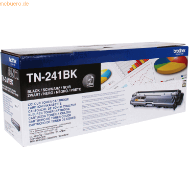 Brother Toner Brother TN-241BK schwarz (ca. 2500 Seiten) von Brother