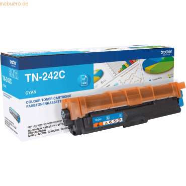 Brother Toner Brother TN-242C cyan (ca. 1400 Seiten) von Brother