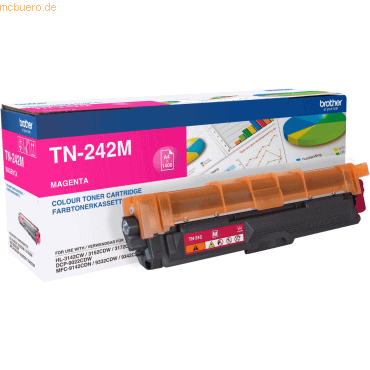 Brother Toner Brother TN-242M magenta (ca. 1400 Seiten) von Brother