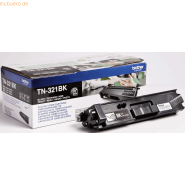 Brother Toner Brother TN-321BK schwarz (ca. 2500 Seiten) von Brother