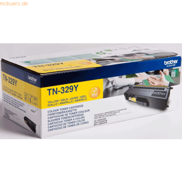 Brother Toner Brother TN-329Y gelb (ca. 6000 Seiten) von Brother
