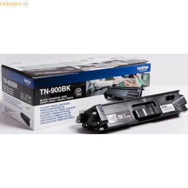 Brother Toner Brother TN-900BK schwarz (ca. 6000 Seiten) von Brother