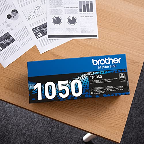 Brother Toner TN-1050 TN1050 Original Schwarz 1000 Seiten Standard Yield von Brother