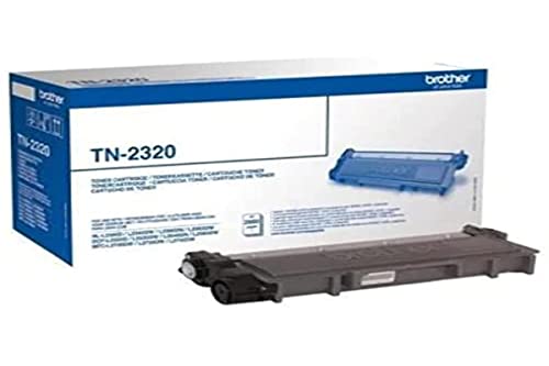 Brother Toner TN-2320 TN2320 Original Schwarz 2600 Seiten von Brother