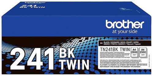 Brother Toner TN-241BKTWIN Original 2er-Pack Schwarz 2500 Seiten TN241BKTWIN Brother Toner TN-241BKTWIN Original 2er-Pack Schwarz 2500 Seiten TN241BKTWIN von Brother